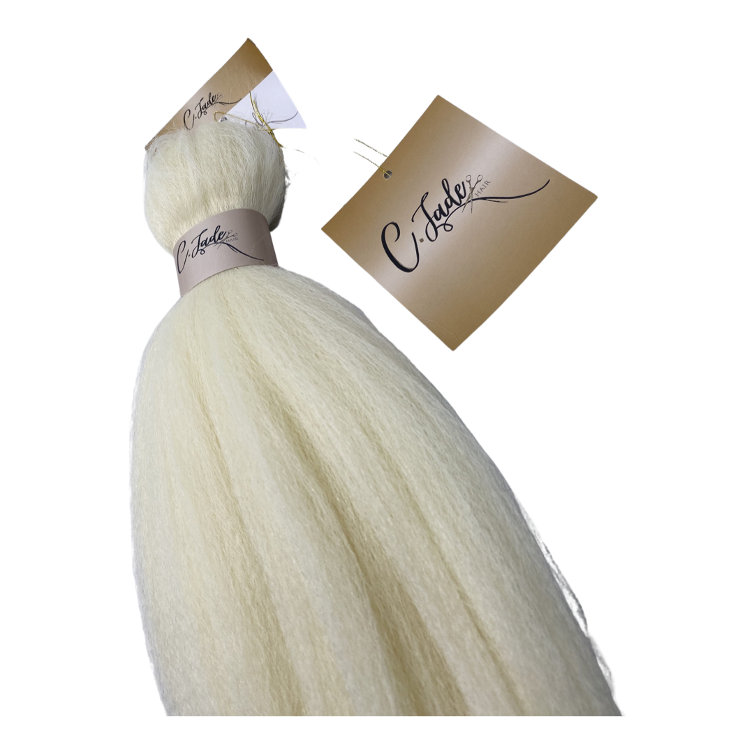 PRE STRETCHED HAIR - 20 inch - 75 gram. - #613 - Cjadesshop