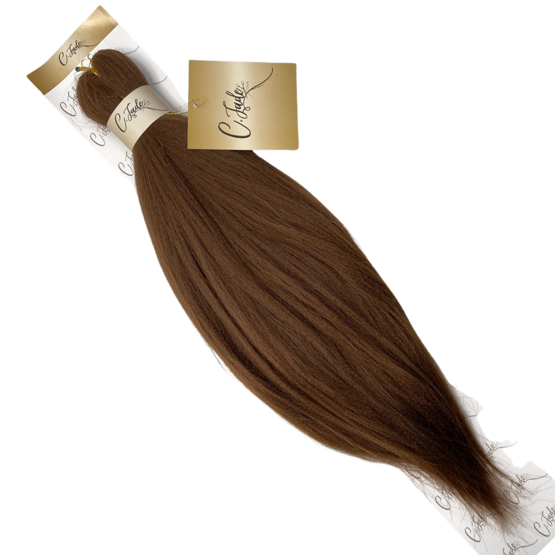 PRE STRETCHED SYNTHETIC HAIR - 20 INCH