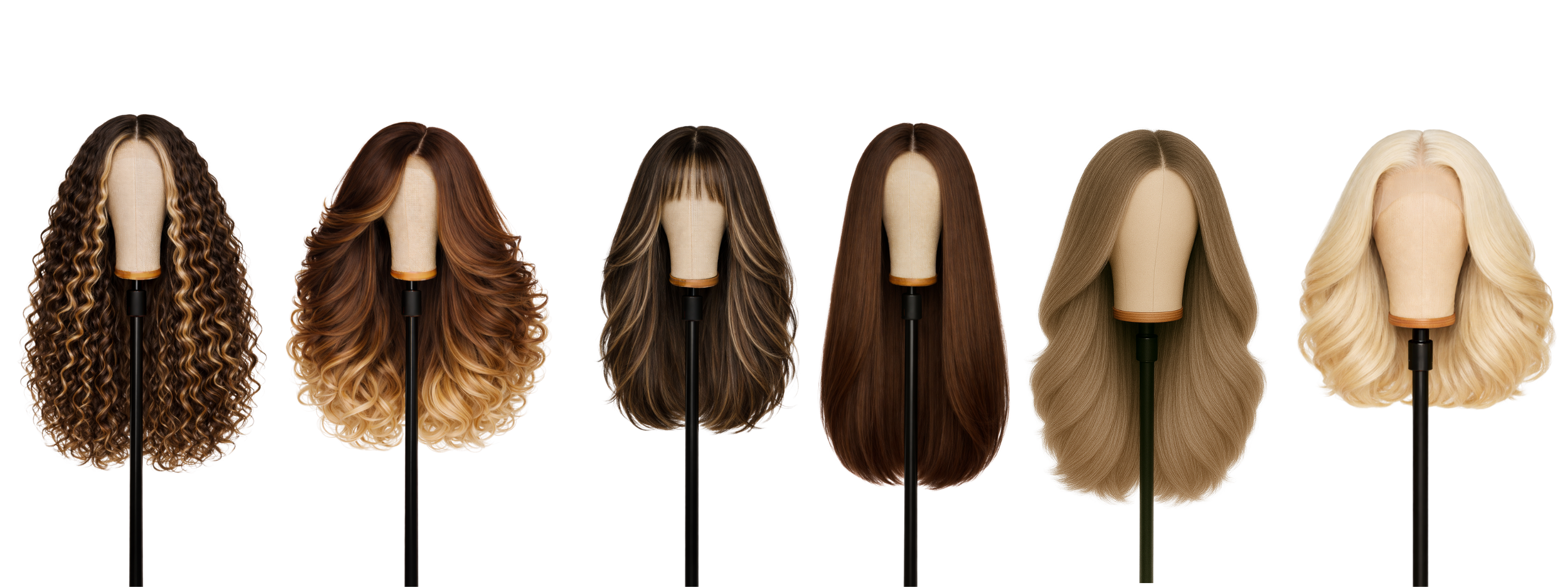 Brown/Blonde Wigs.