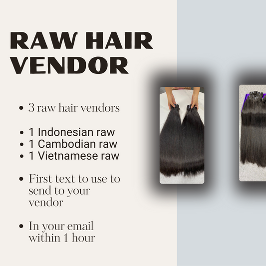 RAW HAIR VENDOR - Cjadesshop