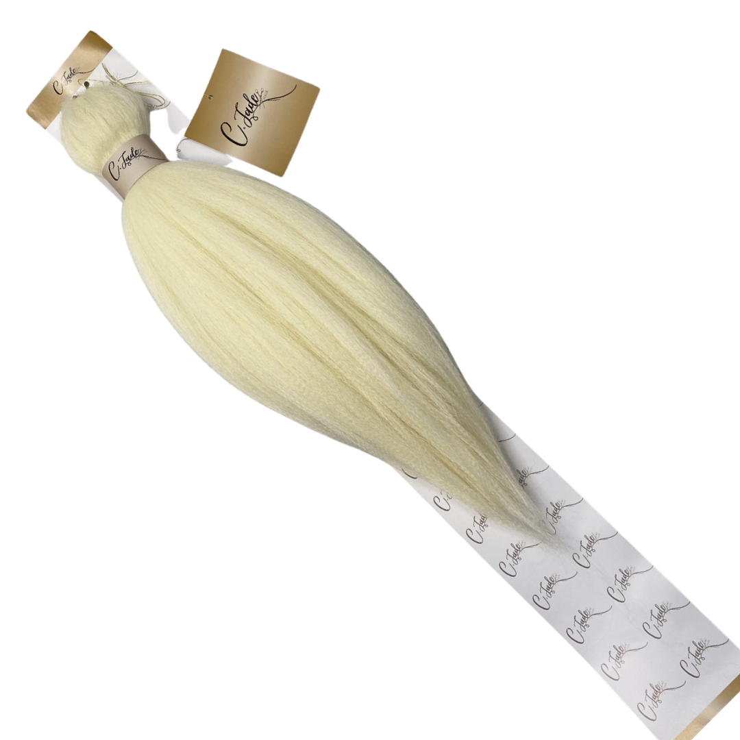 PRE STRETCHED HAIR - 20 inch - 75 gram. - #613 - Cjadesshop