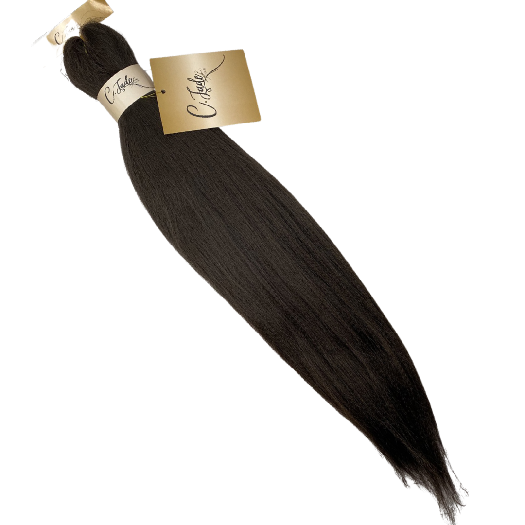 PRE STRETCHED HAIR - 26 inch - #1B - Cjadesshop