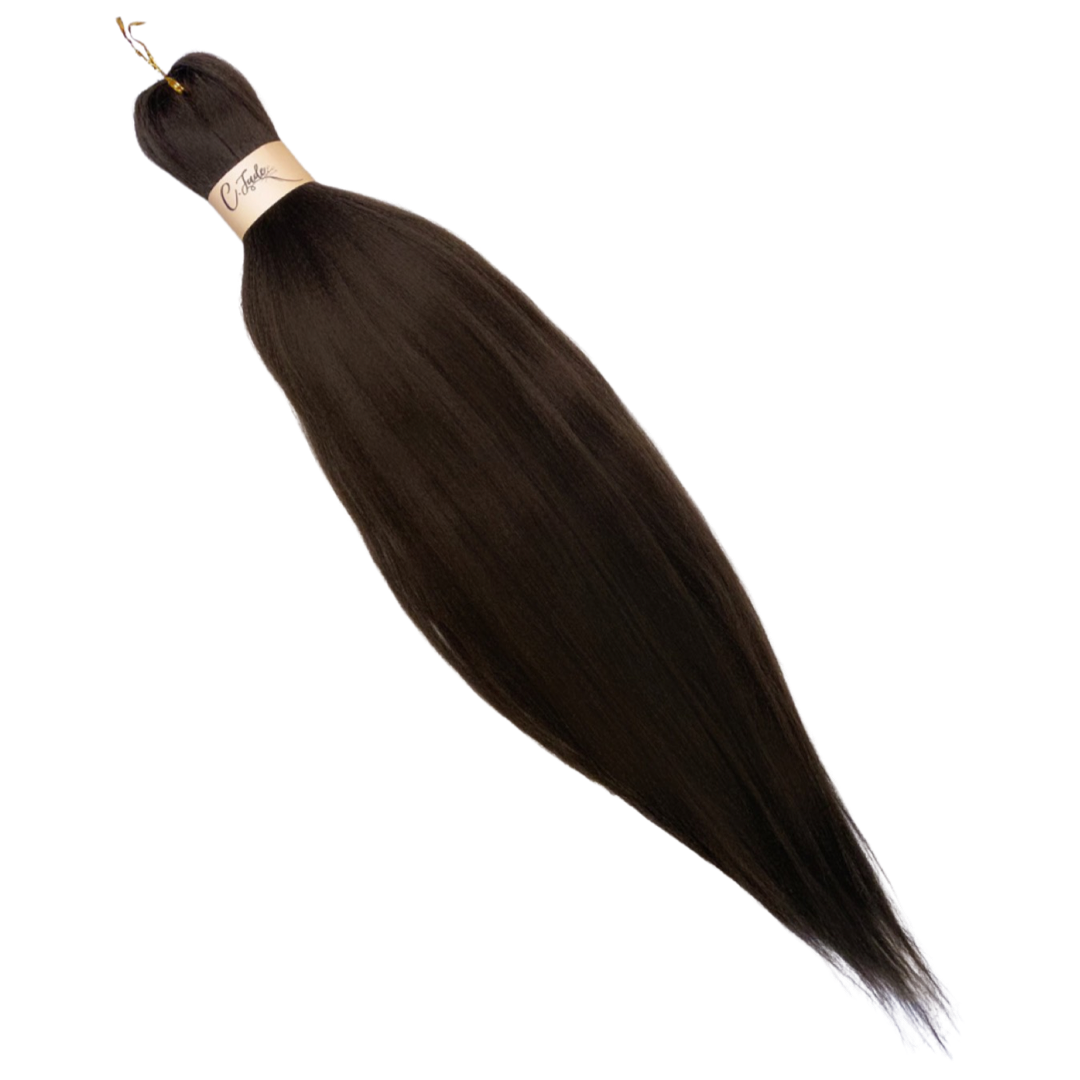 PRE STRETCHED HAIR - 20 inch - 75 gram.- #2 - Cjadesshop